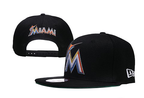 Miami Marlins MLB Snapback Hat XDF04